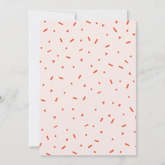 Slank van de Birthday Cake Kaart (Achterkant)