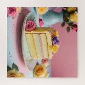 Slank van de Birthday Cake Legpuzzel (Horizontaal)