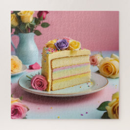 Slank van de Birthday Cake Legpuzzel
