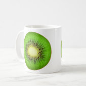 Slank van kiwi koffiemok (Voorkant links)