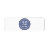 Slank, verfijnd en gepersonaliseerd etiket (Voorkant)