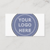 Slank, verfijnd en gepersonaliseerd visitekaartje (Voorkant)