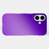 Slank violet Ombre – iPhone 16 Hoesje (Achterkant (horizontaal))