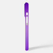 Slank violet Ombre – iPhone 16 Hoesje (Achterkant / Links)