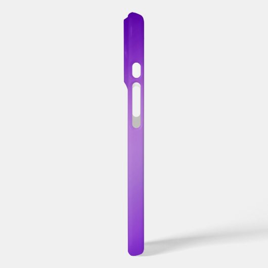 Slank violet Ombre – iPhone 16 Hoesje (Achterkant / Links)