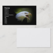 Slank visitekaartje met Eagle (Voorkant / Achterkant)