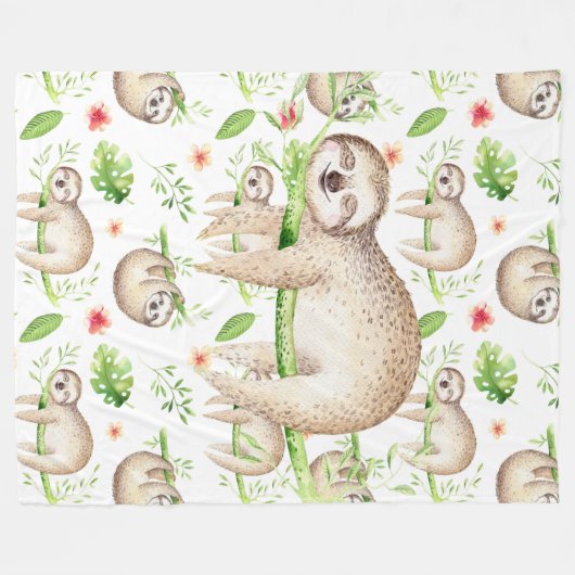 Slank voor korte tijd fleece deken (Voorkant (Horizontaal))