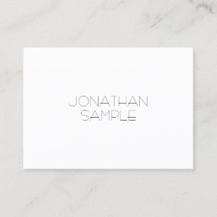 Slank vormig design met moderne professionele vorm visitekaartje