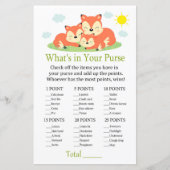 Slank vos Wat zit er in je handtas? (Voorkant)