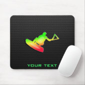 Slank Wakeboarder Muismat (Met muis)