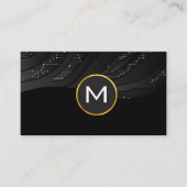 Slank zwart | Technische achtergrond Visitekaartje (Voorkant)