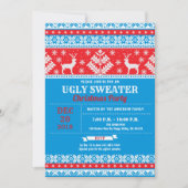 Slank zweet kerstfeest rendiertje kerstboom kaart (Voorkant)