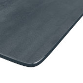 Slanke 6x7 houtskool grijze glazen snijplank (Hoek)