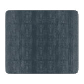 Slanke 6x7 houtskool grijze glazen snijplank (Voorkant)