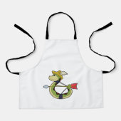 Slanke als Archer met Bow & Arrow Schort (Voorkant)