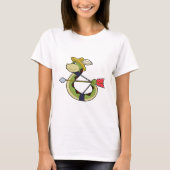 Slanke als Archer met Bow & Arrow T-shirt (Voorkant)