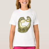 Slanke bij Muziek met Triangle.PNG T-shirt (Voorkant)