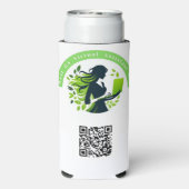 Slanke blikje koozie (Seltzer Achterkant)