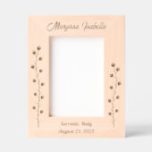 Slanke Bloemen Stalk 5x7 Gegraveerde Lijstjes (Voorkant)