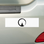 Slanke Boeddha Bumpersticker (Op auto)