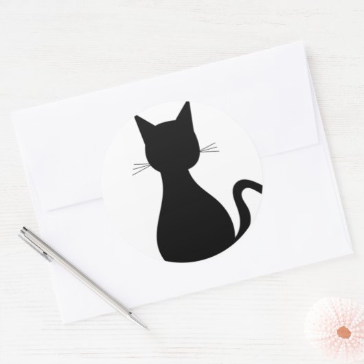 Slanke Cat Sticker (Envelop)