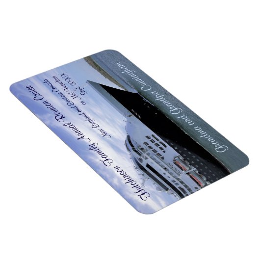 Slanke Cruise Ship Bow Stateroom Deurmarkering Magneet (Rechterzijde)