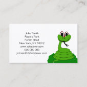 Slanke Design Visitekaartje (Voorkant)