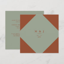 Slanke & eenvoudige wijze & Terracotta vierkante b