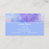 Slanke en elegante esthetische specialist visitekaartje (Achterkant)