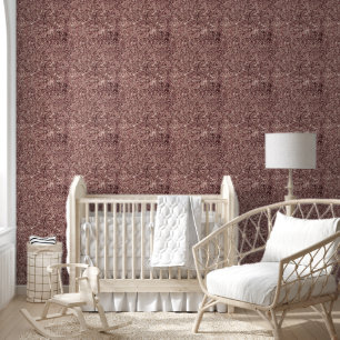 Slanke en stijlvolle Chic Roos Gold Glitter Patter Behang