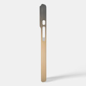 Slanke Golden Ombre – iPhone 16 Hoesje (Achterkant / Links)