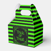 Slanke groene Trick or treat Favor Box Bedankdoosjes (Achterkant)