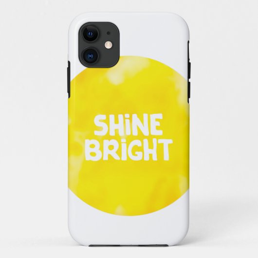 Slanke heldere zoninspiratie typografie, citaat Case-Mate iPhone case (Achterkant)