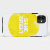 Slanke heldere zoninspiratie typografie, citaat Case-Mate iPhone case (Achterkant (horizontaal))