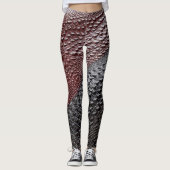 Slanke huid gestructureerd leggings (Voorkant)