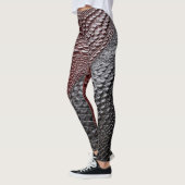 Slanke huid gestructureerd leggings (Links)