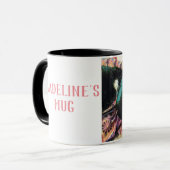 Slanke Kat gepersonaliseerde combo mok (Voorkant links)