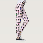 Slanke Katten met Bow Stropdassen Leggings (Rechts)