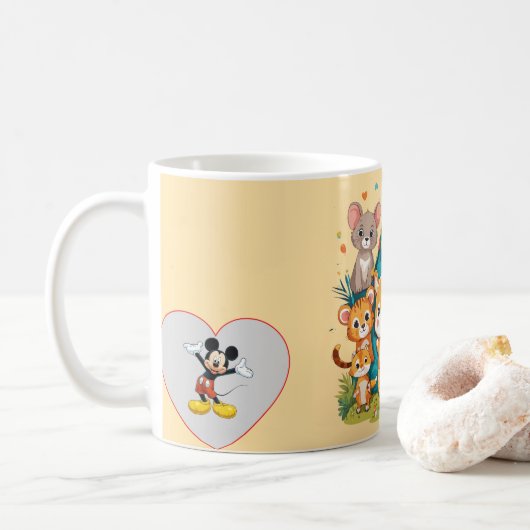 Slanke Keramische Comfort Koffiemok (Met donut)