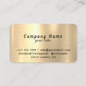 Slanke Lichaamsverzorging Diamant Vrouwen Spa Scho Visitekaartje (Achterkant)