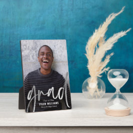 Slanke lijnen Afstuderen Keepomwille Desktop Plaqu Fotoplaat