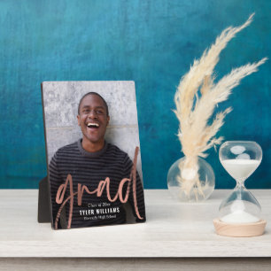 Slanke lijnen Afstuderen Keepomwille Desktop Plaqu Fotoplaat