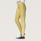 Slanke Look Zachte Gouden Gradiënt Leggings (Links)