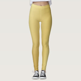 Slanke Look Zachte Gouden Gradiënt Leggings