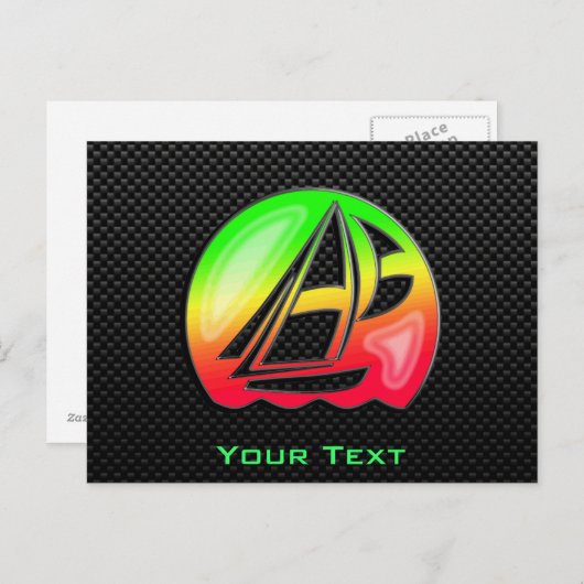 Slanke maaltijden briefkaart (Voorkant / Achterkant)