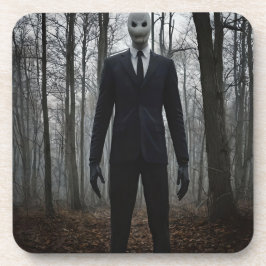 SLANKE MAN LEGENDE MYTHE IN HET BOS BIER ONDERZETTER