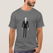 Slanke man mythe legende eng t-shirt (Voorkant)