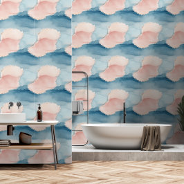 Slanke marmeren elegantie behang