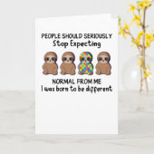 Slanke mensen moeten zich serieus bewust zijn van  kaart (Gele Bloem)