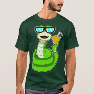 Slanke met Drink T-shirt